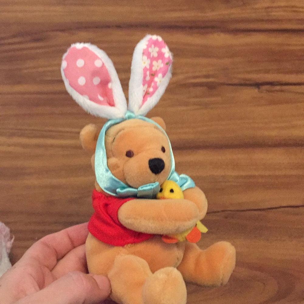 Small Easter bunny Pooh